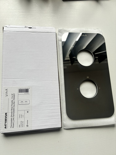 Vitra shower face plate - face, chrome