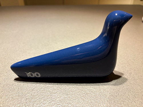 Vitra blue ceramic bird - vitra,