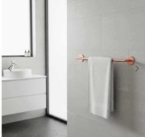 Vitra towel holder - holder, copper
