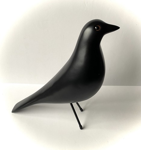 Black house bird decorative - house,