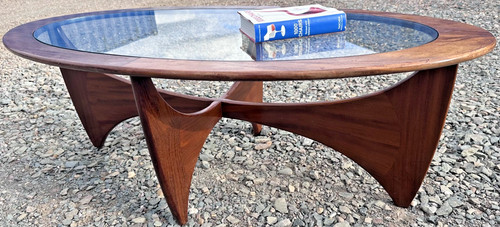 Plan astro oval teak coffee - g,