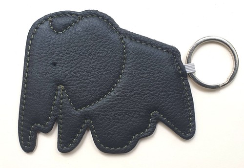 Vitra key ring - key, elephant