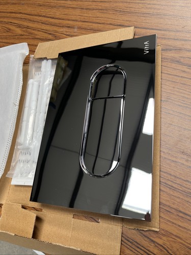 Vitra flush plate chrome - plate,