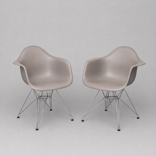 Pair vitra eames - eames, plastic