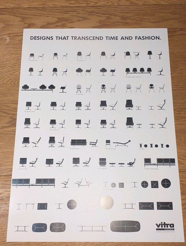 Vitra charles eames - vitra, poster